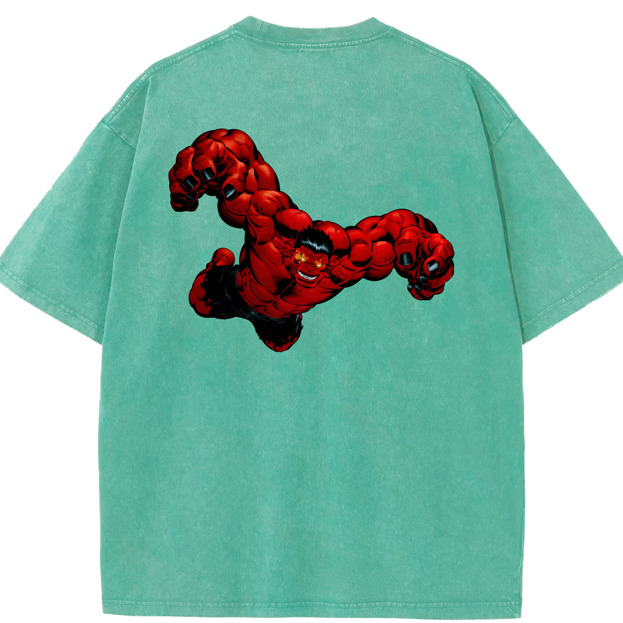（画像用） アベンジャーズ The Avengers 綿100% ヴィンテージ風 半袖Tシャツ（背面プリント）